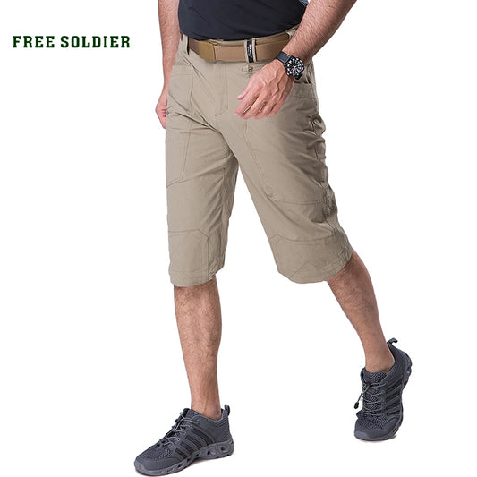 sports climbing tactical military men's cropped trousers quick-drying in summer lightweight and breathable