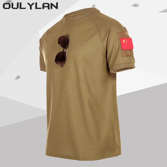 Quick Dry T-Shirt Summer Fast Dry Pullerover  Breathable Hiking Camping Trekking Fishing Climbing