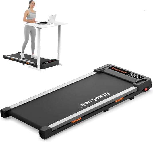 Walking Pad, Under Desk Treadmill for Home Office, 2 in 1 Portable Walking Treadmill