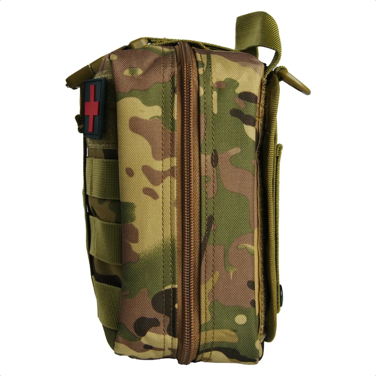 Survival First-aid Kit Container Travel Oxford Cloth Waterproof Tactical Waist Pack Outdoor Climbing Camping Equipment