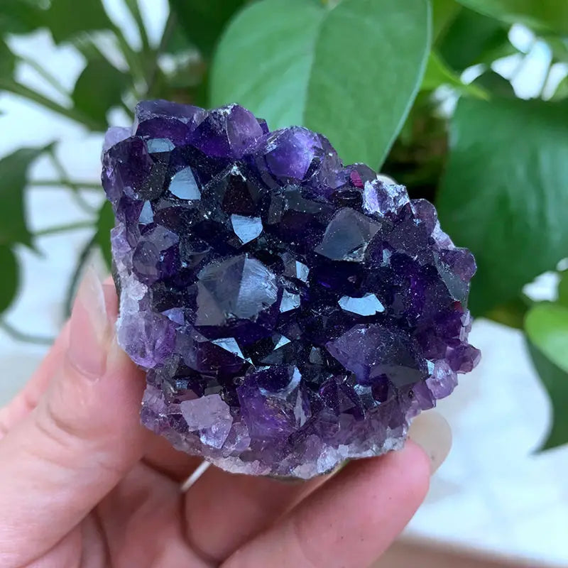 60-80g Natural Raw Purple Brazilian Amethyst Stone Quartz