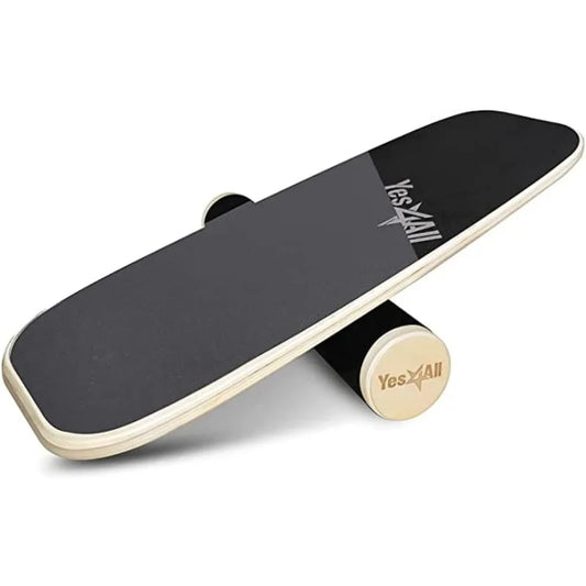 Balance Board Sports Trainer, Surf Trainer Board With Adjustable Stoppers, Improve Core Strength and Balance Control