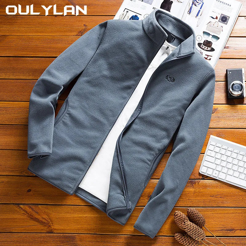 Oulylan Man Fleece Tactical Softshell Jacket