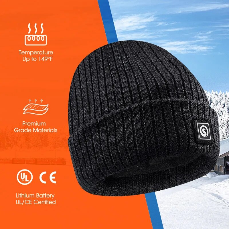 Savior Heated Hat Battery Heated Beanie