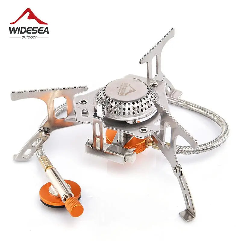 Widesea Camping Gas Stove Outdoor Tourist Burner Strong Fire Heater