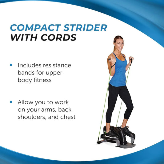 Inmotion Compact Strider - Pedal Exerciser with Smart Workout App - Foot Pedal Exerciser