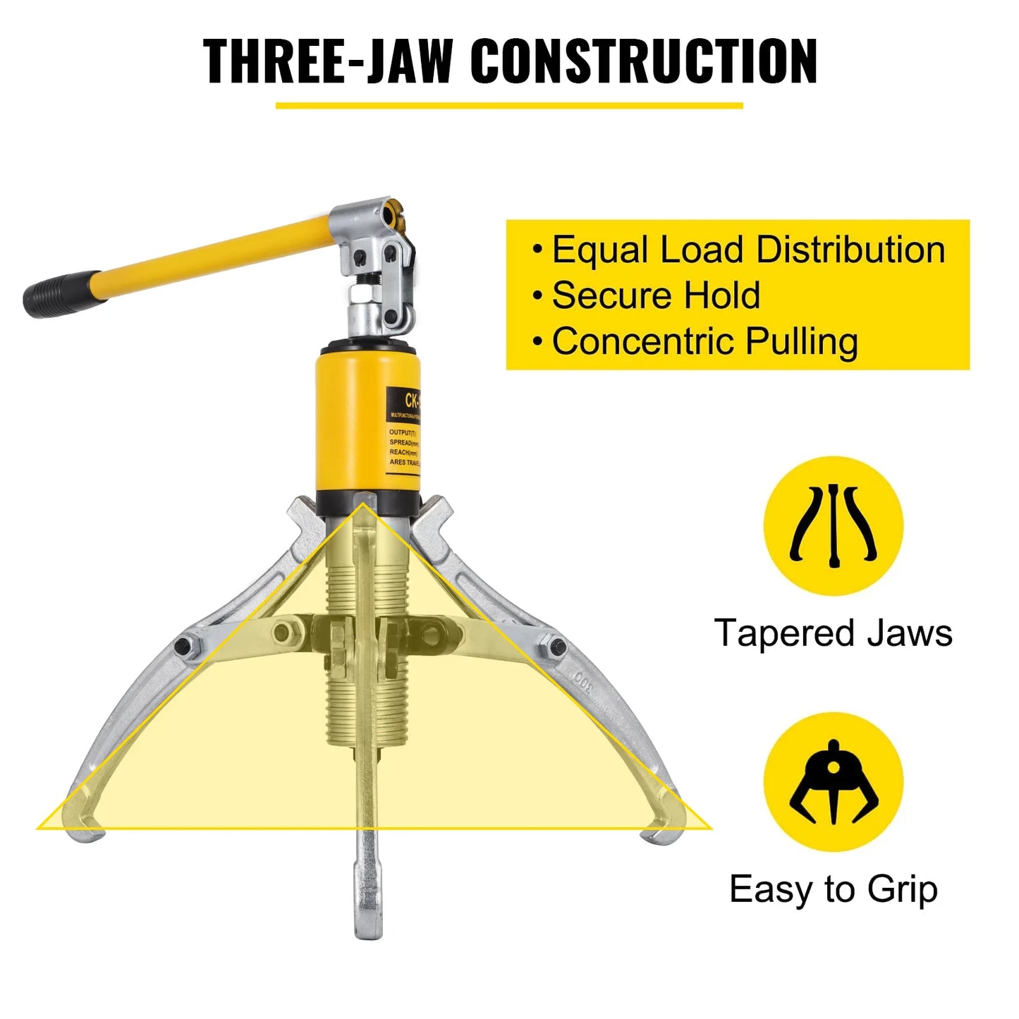 VEVOR 15 Ton Hydraulic Gear Wheel Bearing Puller Separator Tool