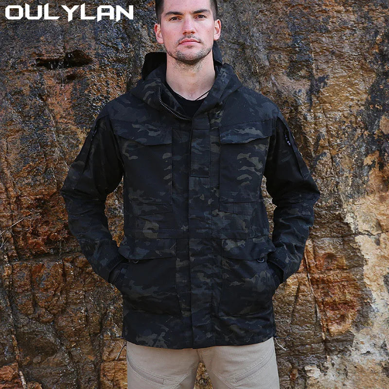 Tactical Coat Men's Jackets Autumn/Winter Outdoor Waterproof Windbreaker