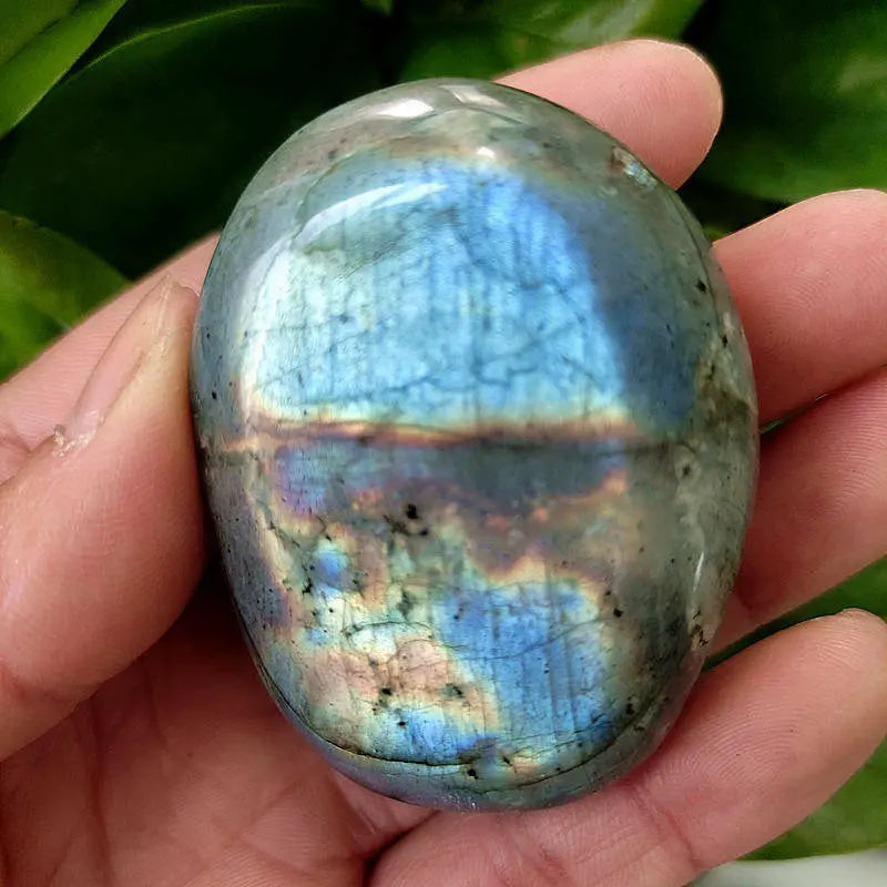 50-60mm Natural Labradorite Moonstone Crystal