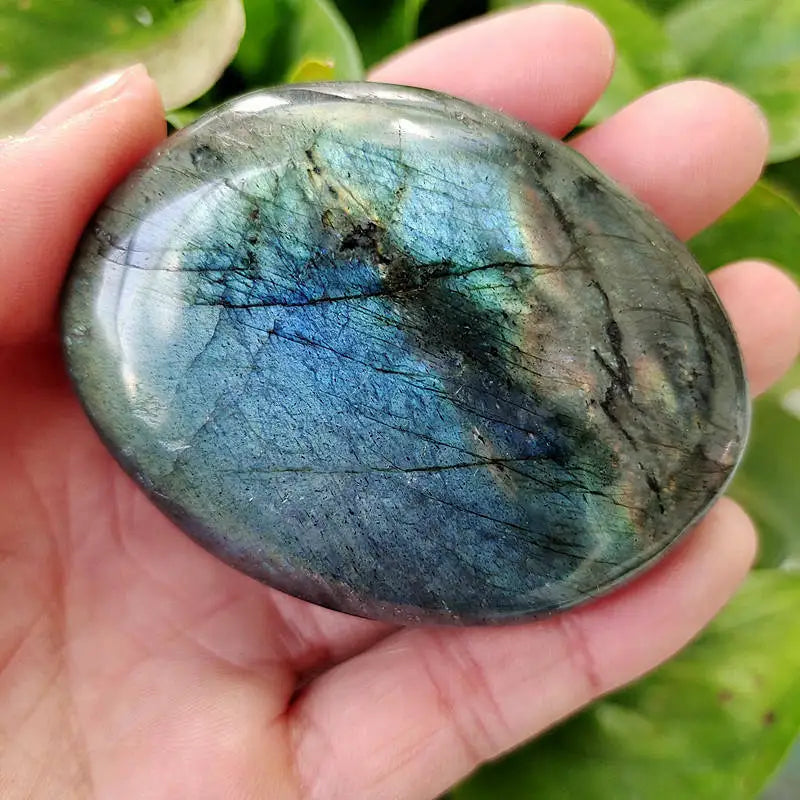 50-60mm Natural Labradorite Moonstone Crystal