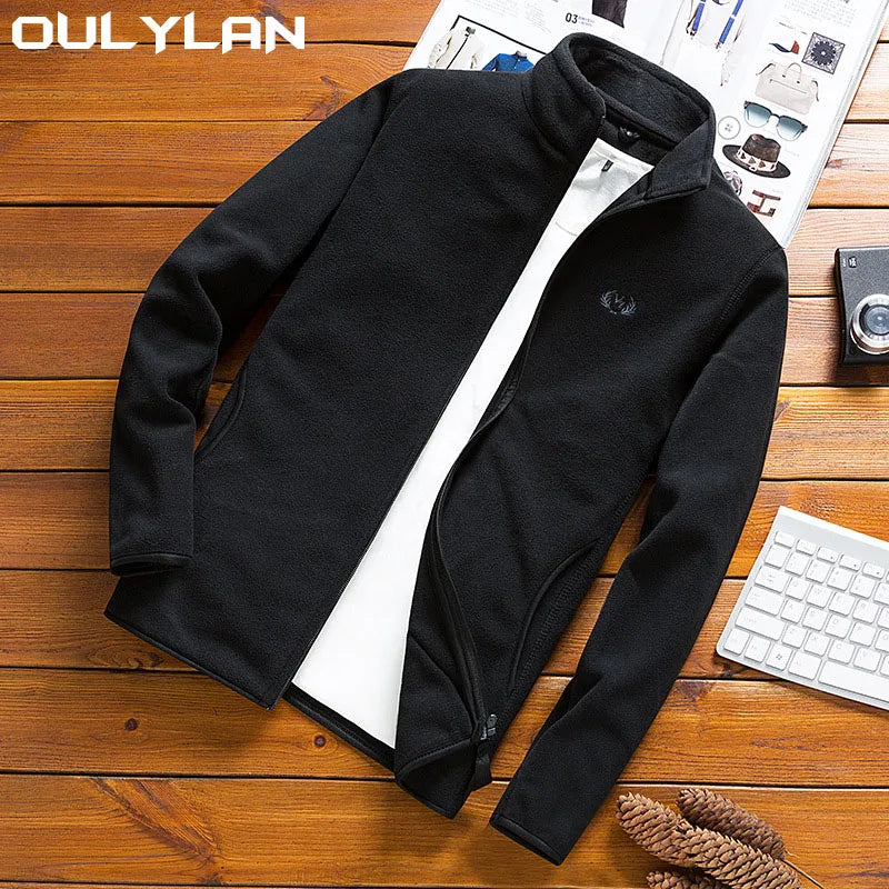 Oulylan Man Fleece Tactical Softshell Jacket