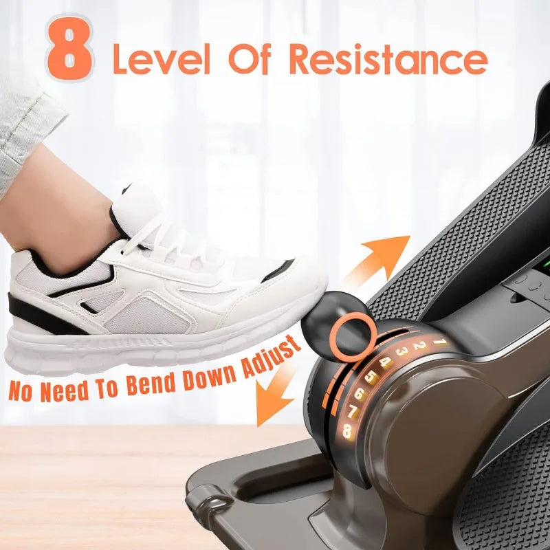 Niceday Under Desk Elliptical, Manual Quiet Elliptical, Foot Pedal Exerciser