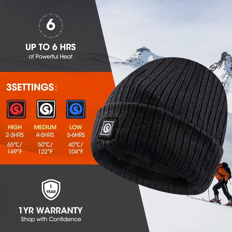 Savior Heated Hat Battery Heated Beanie