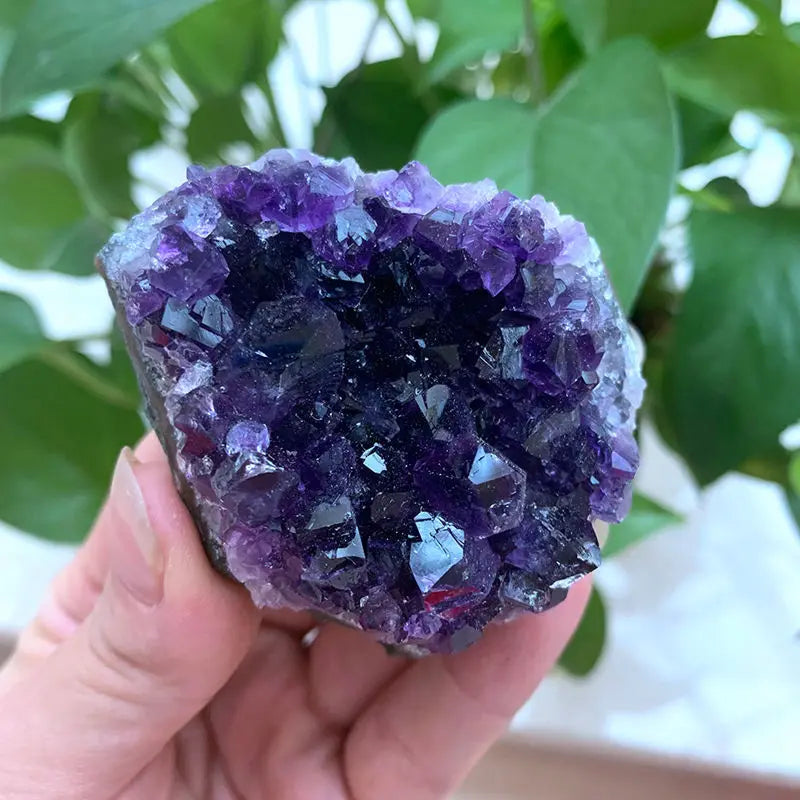 60-80g Natural Raw Purple Brazilian Amethyst Stone Quartz