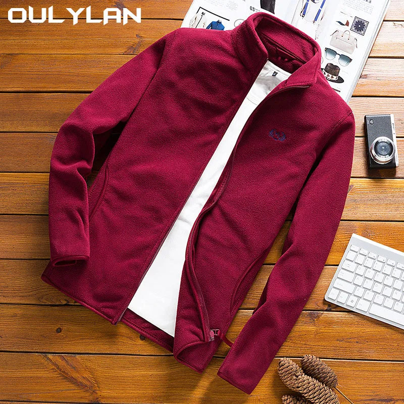 Oulylan Man Fleece Tactical Softshell Jacket